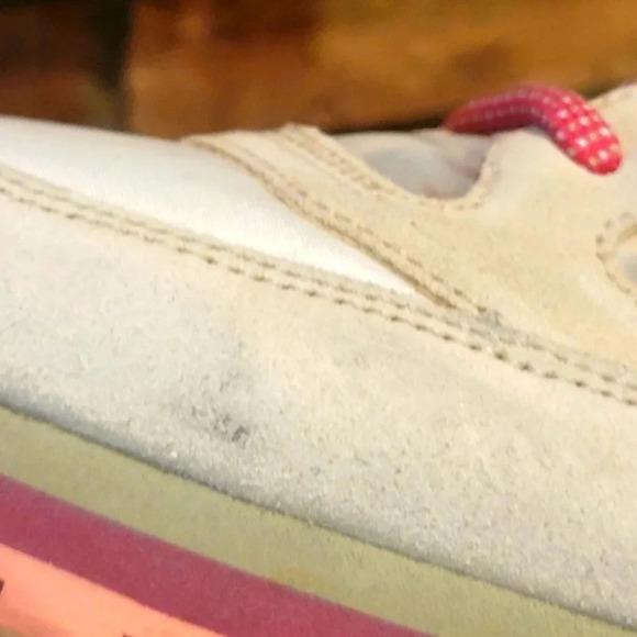 Saucony Jazz Triple Retro Mountain Pink/Green/ Camo Wmns  12 - Picture 7 of 10